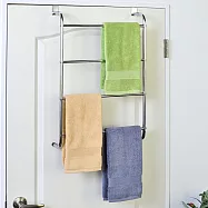 【H&R安室家】浴室門後毛巾掛架 浴巾架 毛巾架 BR148