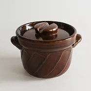 福介商店 日本土鍋 萬古燒 飴釉 1合炊飯鍋