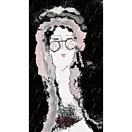 【玲廊滿藝】張慈-《 戴眼鏡的女人 》40x22cm