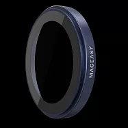 MAGEASY Lenz 藍寶石鏡頭保護貼 - iPhone 17 Pro / iPhone 17 Pro Max 午夜