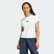 ADIDAS W Z.N.E. BB TEE 女 短袖上衣 JL7334 L 白色