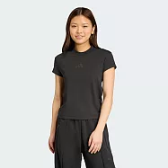 ADIDAS W Z.N.E. BB TEE 女 短袖上衣 JW7782 M 黑色
