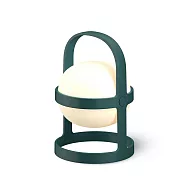 Rosendahl Soft Spot Circular 柔煦 太陽能充電 LED 提燈 (森林綠、小)