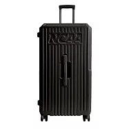 NCAA - 鋁合金防震設計附杯架防摔防撞角 28吋旅行箱行李箱 - 多色可選 黑色