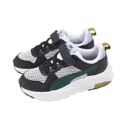 Puma 慢跑鞋 Trinity 2 LT Run Fun AC+ PS 中童 小朋友 白 黑 魔鬼氈 運動鞋 40293102 21cm WHITE/BLACK