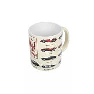 【久達尼】瑪莎拉蒂 Maserati 經典馬克杯 彩色
