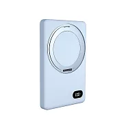 BESTHOT MCK-WCT-超薄磁吸無線充電行動電源(支架 寶寶藍