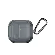 MAGEASY Odyssey 抗衝擊磁扣耳機殼 AirPods 4-金屬灰藍