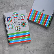 《桐鹿》A5線圈筆記本2入_茄芷風格