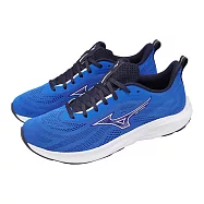 Mizuno 慢跑鞋 Enerzy Runnerz 2 寬楦 男鞋 藍 白 緩衝 輕量 運動鞋 美津濃 K1GA2512-03 26.5cm BLUE/WHITE