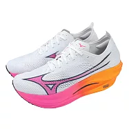 Mizuno 競速跑鞋 Wave Rebellion PRO Low 男鞋 花火系列 輕量 碳板 路跑 美津濃 U1GD2543-11