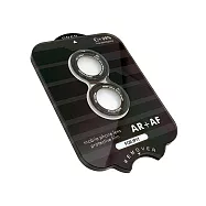 QinD Apple 蘋果 iPhone 17 鷹眼鏡頭保護貼(AR+AF)(齒輪) 定位貼 -黑色