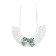 Bestkin 蕾絲小公主・格子蝴蝶結 M 綠白格