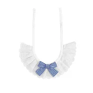 Bestkin 蕾絲小公主・格子蝴蝶結 M 藍白格