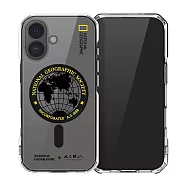【National Geographic 國家地理】Rugged 磁吸防摔保護殼 全球印章-黃 iPhone 17