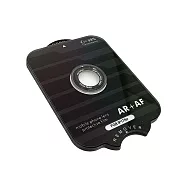 QinD Apple 蘋果 iPhone Air 鷹眼鏡頭保護貼(AR+AF)(齒輪) 定位貼膜 -黑色