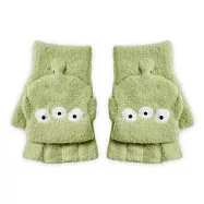 【ONEDER 旺達】三麗鷗兒童保暖手套 迪士尼針織手套 露指毛氈手套- Tsum Tsum三眼怪TT-LM004