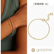 【Gorjana】Wilder Mini系列 專屬迷你字母縮寫手鍊|多款可選 字母手鍊-K