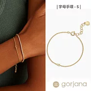 【Gorjana】Wilder Mini系列 專屬迷你字母縮寫手鍊|多款可選 字母手鍊-S