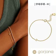 【Gorjana】Wilder Mini系列 專屬迷你字母縮寫手鍊|多款可選 字母手鍊-M