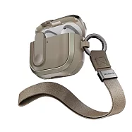 MAGEASY Odyssey with Wrist Strap 抗衝擊磁扣手繩耳機殼 AirPods 4-金屬沙