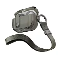 MAGEASY Odyssey with Wrist Strap 抗衝擊磁扣手繩耳機殼 AirPods pro 1/2-金屬綠