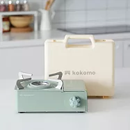 ko komo 3.0kW大火力便攜美型卡式爐(附手提保護外殼) KM-205 抹茶綠