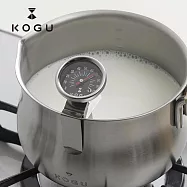 【日本下村KOGU】不鏽鋼夾掛式手沖咖啡溫度計