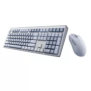 irocks K105RP 無線三模剪刀腳靜音鍵盤滑鼠組 冰川灰藍