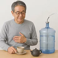 【Tihow 鈦好】日式匠人質感超安心加長純鈦自動抽水管 (茶具配件 裝水桶水管)