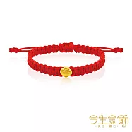 今生金飾 好柿多手繩 黃金串珠手繩 小孩手圍約12-13公分
