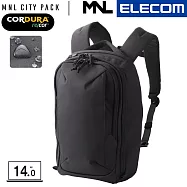ELECOM MNL LITE CORDURA®re/cor高機能後背包- 14吋以下