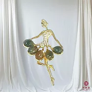BILLY KING 貝麗晶 舞韻仙姿天然寶石胸針 BP1061S-3