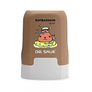 【摩肯】DR. SAVE美極樂極速抽充氣機(電池式)含 2大2小真空壓縮袋 無 水豚君玩水-棕