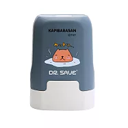 【摩肯】DR. SAVE美極樂極速抽充氣機(電池式)含 2大2小真空壓縮袋 無 水豚君泡湯-藍