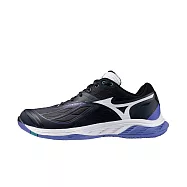 Mizuno 美津濃 Wave Fang 2 [71GA231346] 男女 排球鞋 寬楦 包覆 回彈 灰 藍 22.5cm 灰/藍