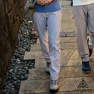 【ATUNAS 歐都納】女款石墨烯刷毛防水保暖長褲/大尺碼A1PA2536W- S 藕灰