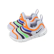 Nike 毛毛蟲鞋 Dynamo Free PS 中童 童鞋 運動鞋 休閒鞋 方便穿脫 343738-032 21cm MULTI-COLOR