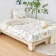義大利La Belle Winnie the Pooh《楓糖維尼》特大眠綿冰涼感床包枕套組