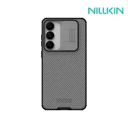 NILLKIN SAMSUNG 三星 Galaxy S25 FE 黑鏡 Pro 保護殼(透黑) -透黑