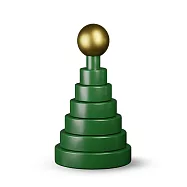 Kay Bojesen Christmas tree 木頭聖誕樹 (H 19.5cm)