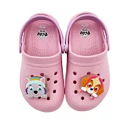 台灣製汪汪隊立大功電燈洞洞鞋 (W024) 童鞋 電燈涼鞋 天天 電燈鞋 涼拖鞋 男中童 PAW Patrol 涼鞋 汪汪隊童鞋 阿奇 女童鞋 台灣製童鞋 汪汪隊立大功 13cm 粉色天天珠珠款