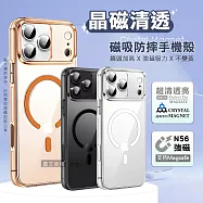 晶磁清透 iPhone 17 Air 抗發黃保護殼 磁吸防摔手機殼 透明