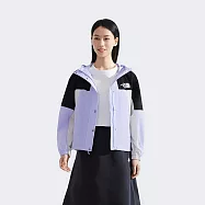 The North Face W MTN WIND JACKET - AP 女風衣外套-NF0A8CJS6H2 2XL 紫黑色