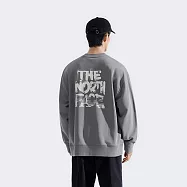 The North Face U CORE FOLLOW THE SUN CREW GRAPHIC - AP 男女圓領套頭衫-NF0A8F0M0UZ 3XL 灰色