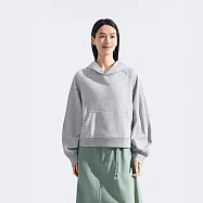 The North Face W CROP HOODIE - AP 女連帽上衣-NF0A8F0YDYX L 灰色
