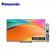 Panasonic 國際牌 65吋 4K連網MINI LED智慧顯示器TV-65W95BGT 含標準安裝與回收舊機