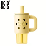 【HOLOHOLO】DONG CUP 可拆式Tritan洞洞吸管杯 800ml 黃色