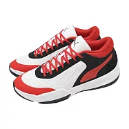 Puma 籃球鞋 Court Pro 2 男鞋 白 紅 支撐 回彈 運動鞋 312180-03