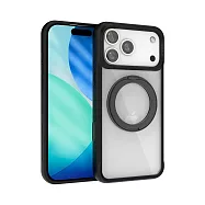 JTLEGEND iPhone 17 Air/17 Pro/17 Pro Max Rex Mag Stand 終極防摔磁吸支架保護殼(按鍵版) iPhone 17 Pro Max 曜黑